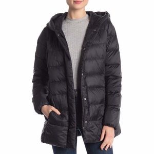 Cole Haan Shawl Hood Packable Jacket – Size XS – Black – New with Tags